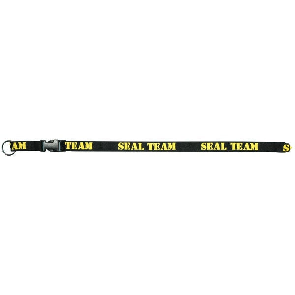 US NAVY Seal Team Lanyard W/detachable Buckle - United States Navy Seals Keychain Lanyard Keyring Keyfob Craft Supply