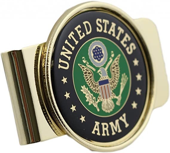 United States Army Money Clip - US Army Logo Money Clip Craft Supply