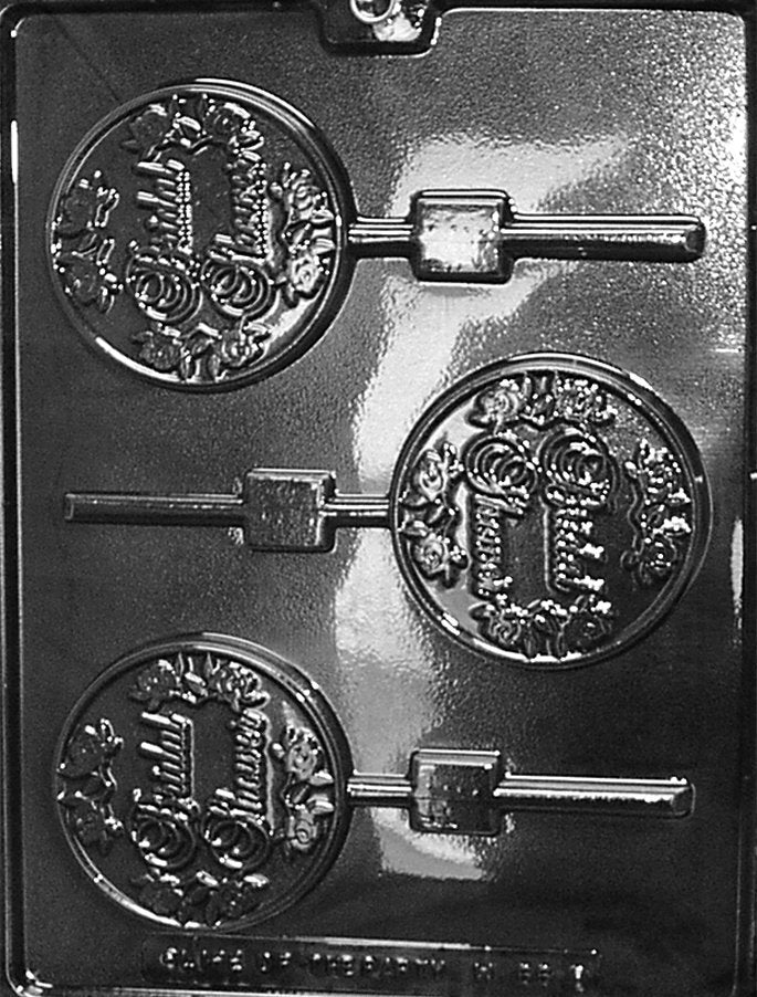 BRIDAL SHOWER Lolly Pop Chocolate Candy Mold Craft Supply