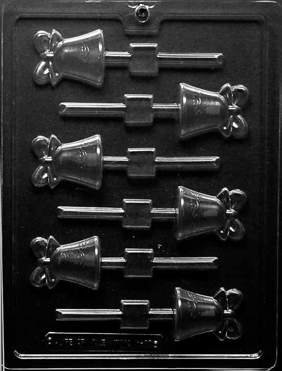 WEDDING BELL Lolly Sucker Chocolate Candy Mold Craft Supply