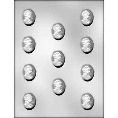 Cameo  Chocolate Candy Mold --  Soap Craft Supply-