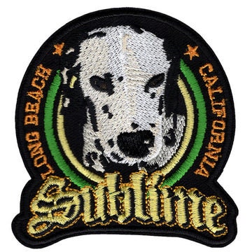 SUBLIME Lou Dog Patch - Embroidered Rock Band Patch Applique