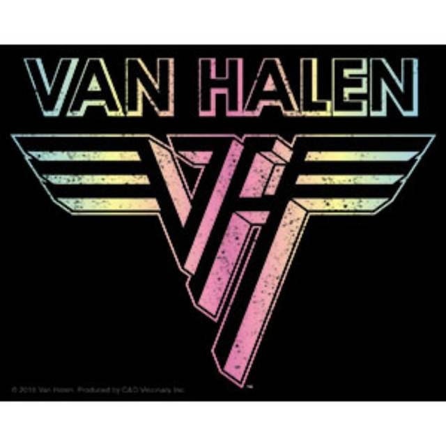 VAN HALEN Rainbow Sticker Decal - Vinyl Rock Band Decal Sticker Craft Supply