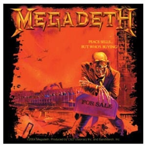 MEGADETH Peace Sells Sticker Decal - American Thrash Metal Band Vinyl Decal Sticker Craft Supply