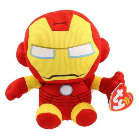IRON MAN TY Beanie Baby Retired Beanbag Plush - New with Tags Vintage