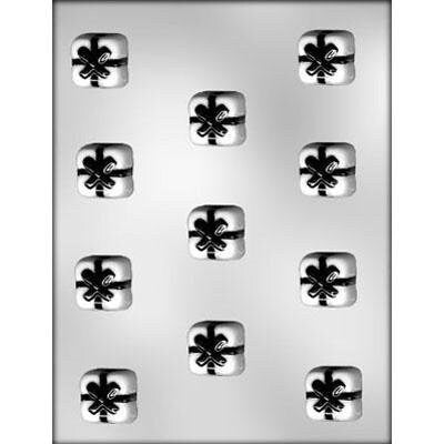 Square Package With Bow Chocolate Candy Mold --  Soap Craft Supply-