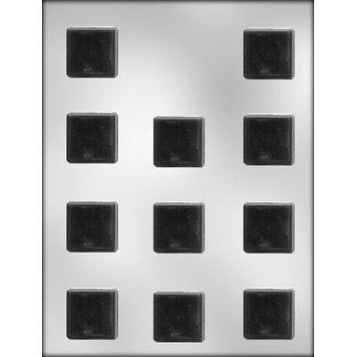 Square Mint  Chocolate Candy Mold --  Soap Craft Supply-
