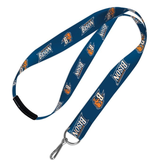 Wincraft BUCKNELL BISON Lanyard with Breakaway Clasp - Bucknell University Keychain Key Holder Craft Supply