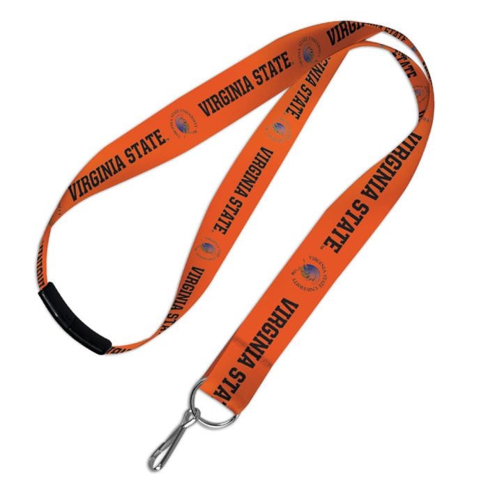 Wincraft VIRGINIA STATE UNIVERSITY Lanyard with Breakaway Clasp - Virginia State University Trojans Alumni Keychain Key Holder Craft Supply