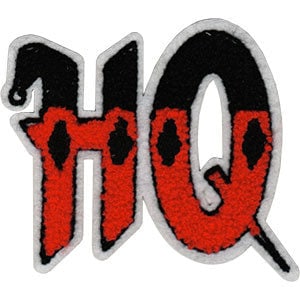 BATMAN Harley Quinn HQ Chenille Patch - DC Comics Embroidered Patch Applique Craft Supply