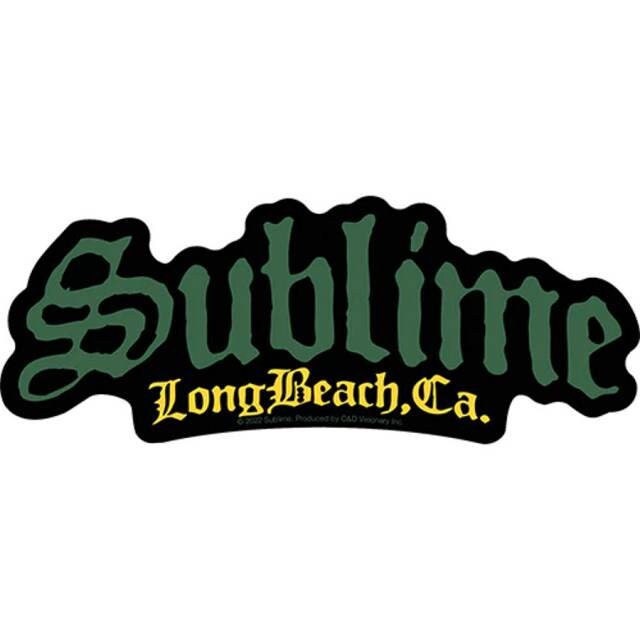 SUBLIME Long Beach California Band Sticker Decal - Vinyl Rock Band Decal Sticker Craft Supply