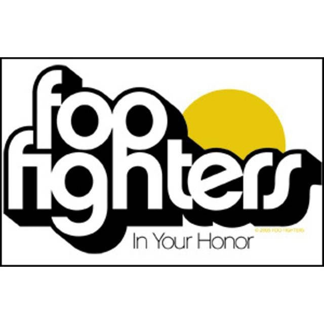 FOO FIGHTERS Honor Sticker Decal - American Rock Band Vinyl Decal Sticker Craft Supply