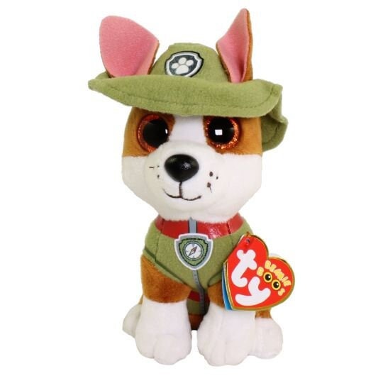 TRACKER Beanie Boo TY Beanbag Plush Vintage - New with Tags-Paw Patrol