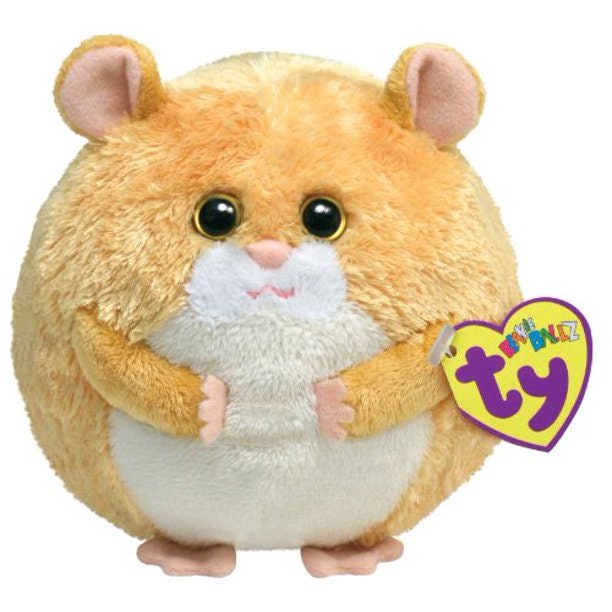 FLASH the Hamster Beanie BALLZ Ty Beanie Baby Beanbag Plush - New with Tags Vintage Retired