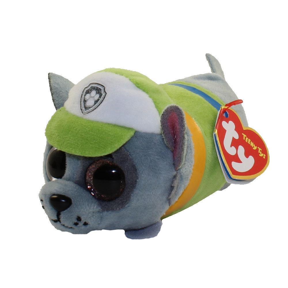 ROCKY Teeny Ty 4" Beanie Boo Beanbag Plush Vintage - New with Tags-Paw Patrol