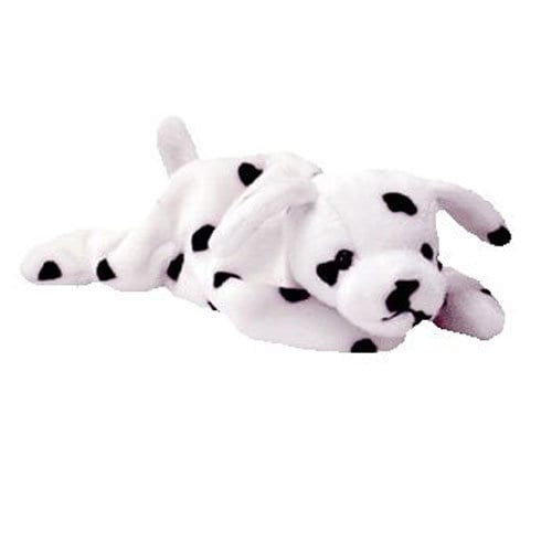 SPARKY the Dalmatian Dog Ty Beanie Baby Retired Beanbag Plush - New with Tags Vintage 1990s