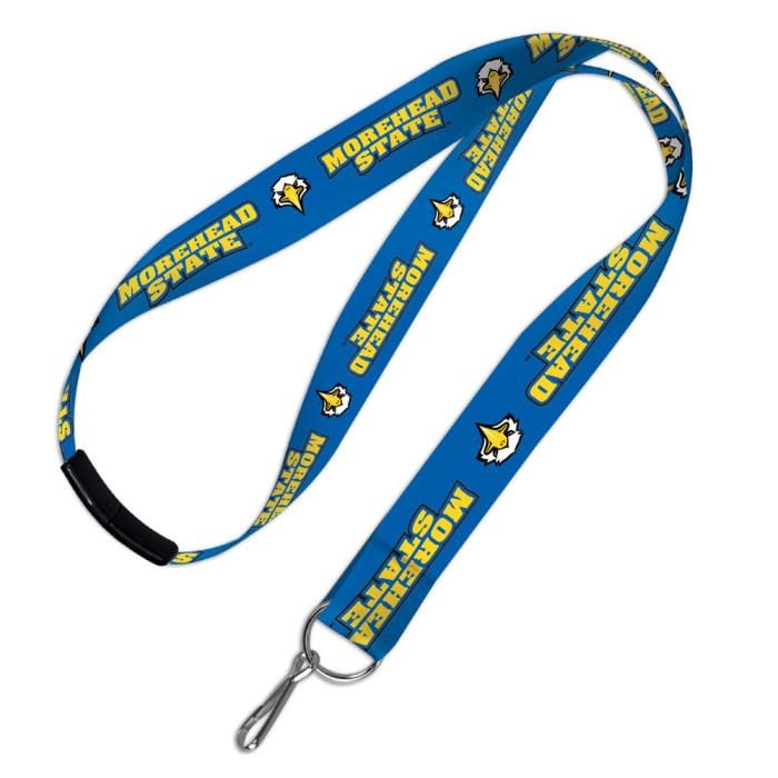 Wincraft MOREHEAD STATE EAGLES Lanyard with Breakaway Clasp - Morehead State University Keychain Key Holder Craft Supply