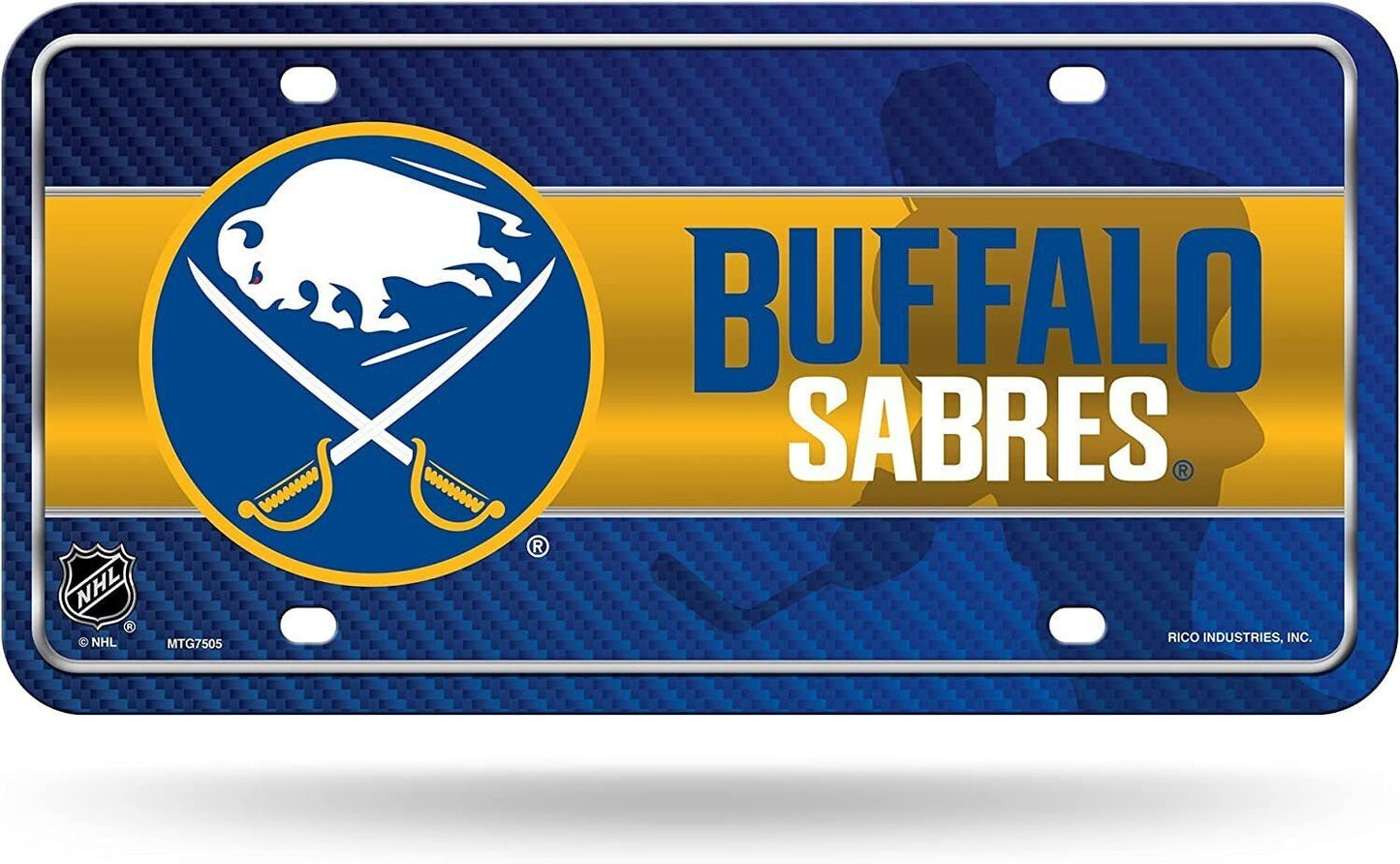 BUFFALO SABRES Metal License Plate Sign Novelty Vanity Craft Supply