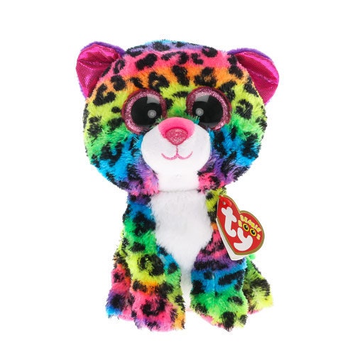 DOTTY the Leopard Beanie Boo Retired Beanbag Plush - New with Tags Vintage 1990s