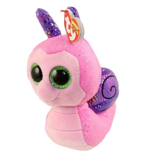 SCOOTER the Snail Beanie Boo Retired Beanbag Plush - New with Tags Vintage 1990s