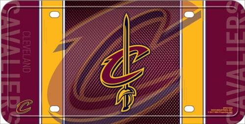 CLEVELAND CAVALIERS Cavs Metal License Plate Sign Novelty Vanity Craft Supply