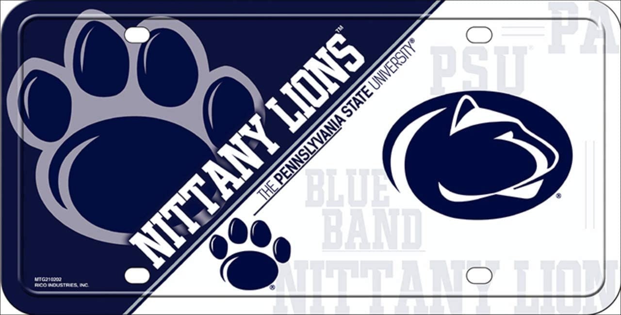 PENN STATE Deluxe Metal License Plate Sign Novelty Vanity Craft Supply