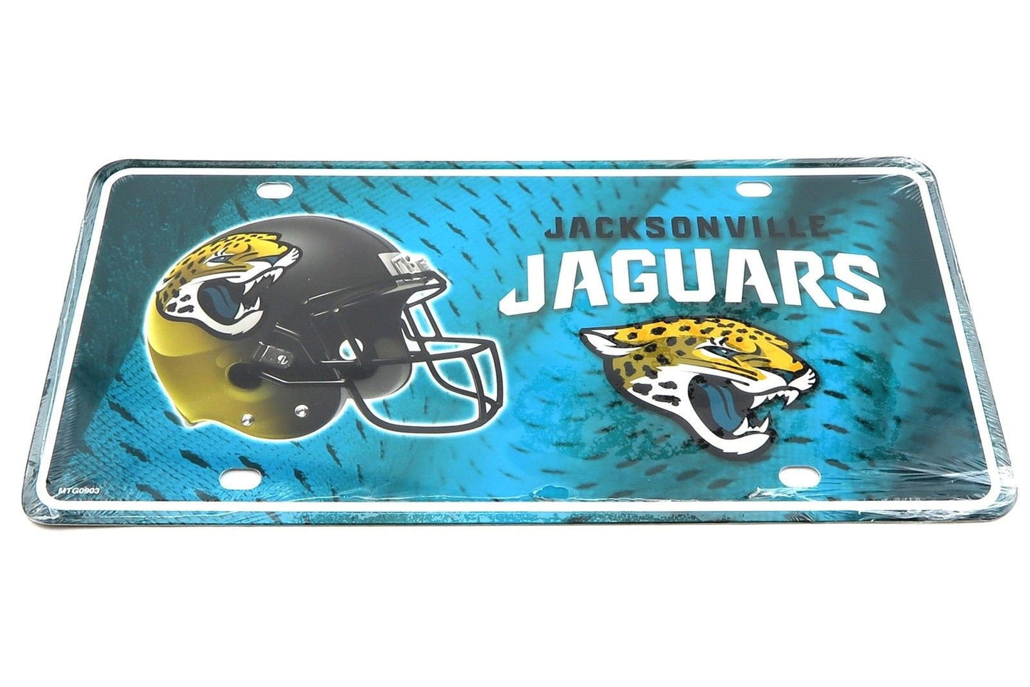 JACKSONVILLE JAGUARS Metal License Plate Sign Novelty Vanity Craft Supply