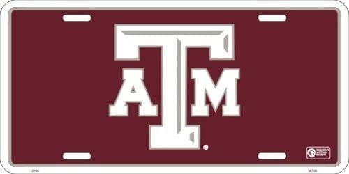 TEXAS A&M University Metal License Plate Sign Novelty Vanity Craft Supply