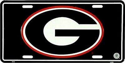 UNIVERSITY OF GEORGIA Metal License Plate Sign Novelty Vanity Craft Supply