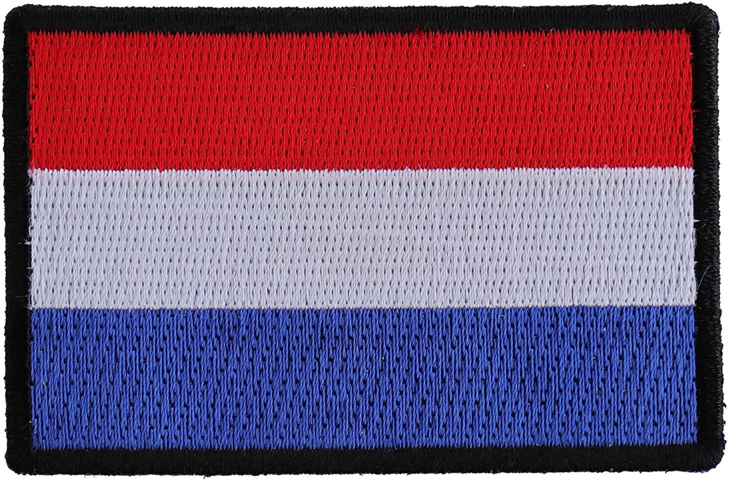 Dutch Flag Patch Netherlands Nederlandse - 3x2 inch – Motorcycle Embroidered Patch Appliqué Craft Supply