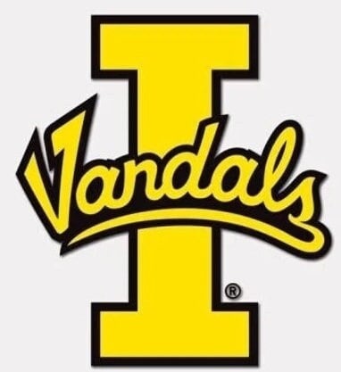 Officially Licensed IDAHO VANDALS Perfect Cut Color Decal - University of Idaho Vinyl Decal Sticker for Car or Truck Window Craft Supply