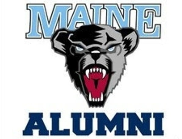 Officially Licensed MAINE BLACK BEARS Multi-Use Color Decal - University of Maine Alumni Vinyl Decal Sticker Car Truck Craft Supply