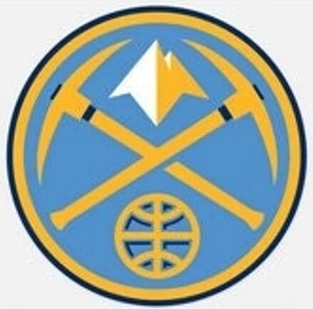 Officially Licensed DENVER NUGGETS Perfect Cut Color Decal - Denver Nuggets Vinyl Decal Sticker for Car or Truck Window Craft Supply