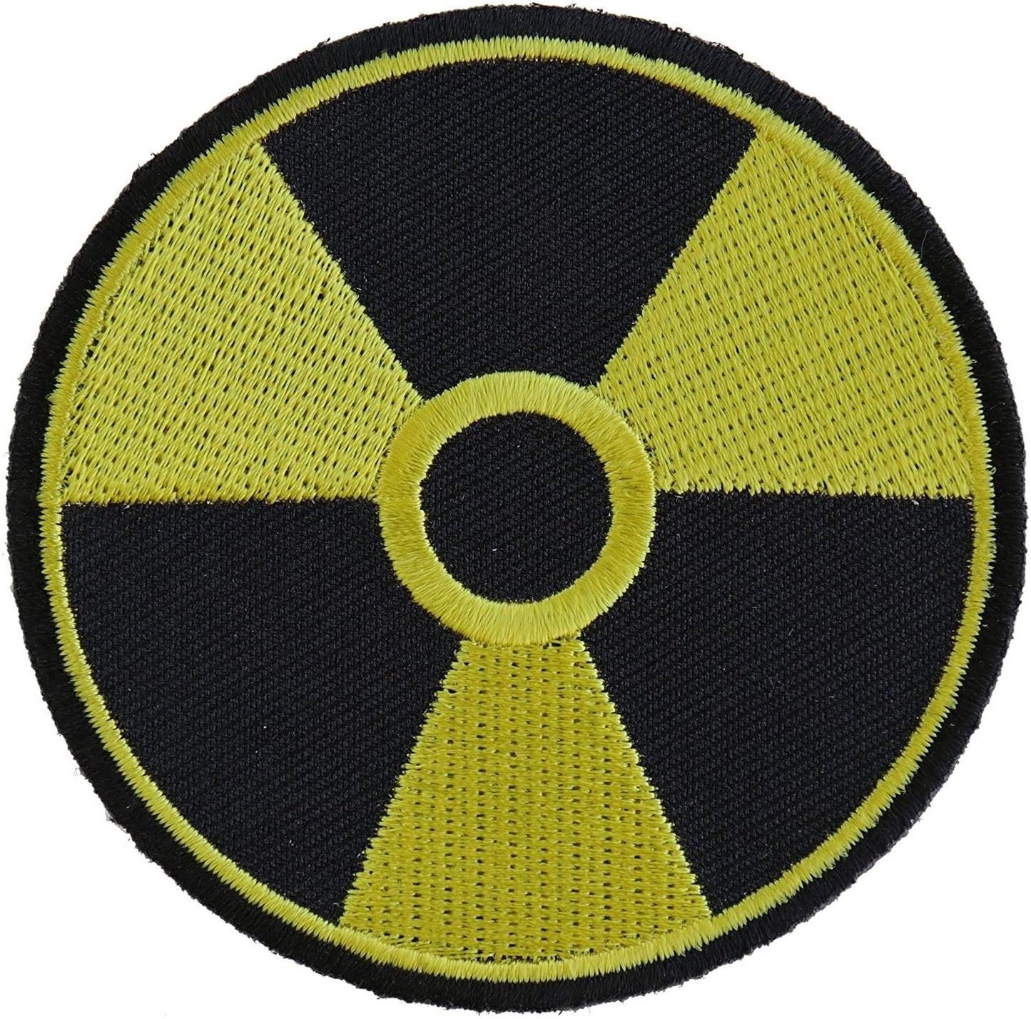 Radioactive Patch - 3 inch – Funny Embroidered Patch Appliqué Craft Supply