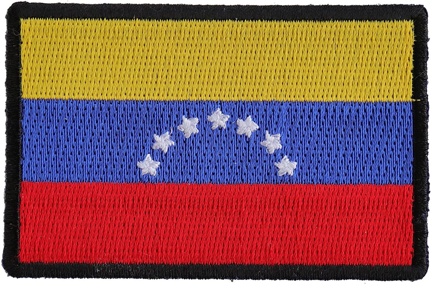 Venezuela Flag Patch Venezuelan - 3x2 inch - Motorcycle Embroidered Patch Appliqué Craft Supply