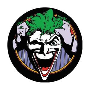 JOKER LAUGHING Pinback Button Badge - Batman DC Comics Originals - Round 1.25" Button Craft Supply