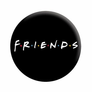 FRIENDS Logo Pinback Button Badge - Classic TV Series - Round 1.25" Button Craft Supply