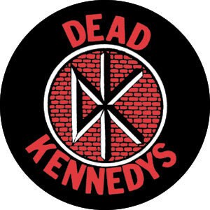 DEAD KENNEDYS Pinback Button Badge - Bricks Logo American Punk Rock Band - Round 1.25" Button Craft Supply