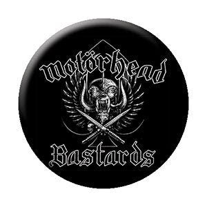 MOTORHEAD Bastards Pinback Button Badge - Lemmy English Rock Band Studio Album - Round 1.25" Button Craft Supply