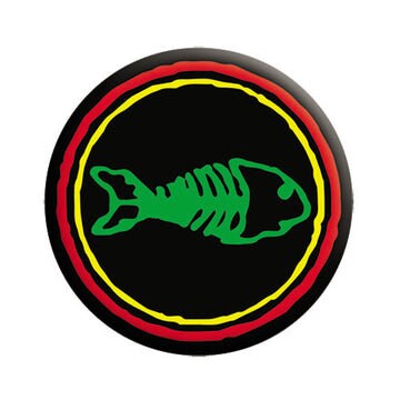 FISHBONE Band Logo Pinback Button Badge - American Rock Band Music - Round 1.25" Button Craft Supply