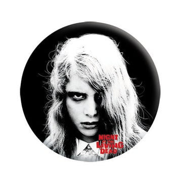 Night of the Living Dead Kyra Pinback Button Badge - Classic Horror Movie - Round 1.25" Button Craft Supply