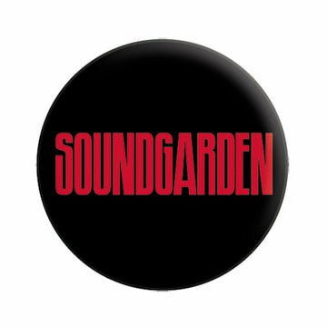 SOUNDGARDEN Band Logo Pinback Button Badge - Chris Cornell Debut EP American Rock Band Album Music - Round 1.25" Button Craft Supply
