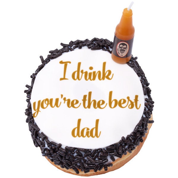 BEER BOTTLE Shaped Birthday Candles - Beer Drinker Father's Day Cake Candles Cupcake Toppers for Party Decoration Craft Supply