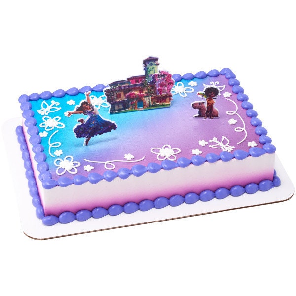 ENCANTO Disney Cake Topper - Encanto Movie Mirabel and Antonio Birthday Party Cake Decoration - Birthday Decoset Craft Supply