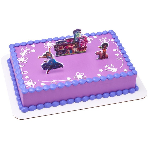 ENCANTO Disney Cake Topper - Encanto Movie Mirabel and Antonio Birthday Party Cake Decoration - Birthday Decoset Craft Supply