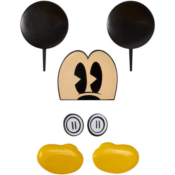 Mickey Mouse Creations Cake Topper - Create Mickey Mouse Disney Birthday Party Cake Decoration - Kids Birthday Party Decoset Craft Supply