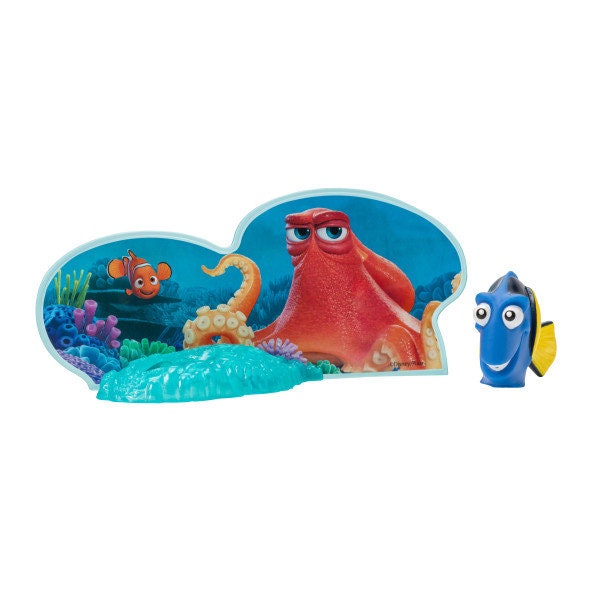 FINDING DORY Cake Topper - Fintastic Adventures Disney Pixar Finding Dory Birthday Party Cake Decoration - Kids Decoset Craft Supply