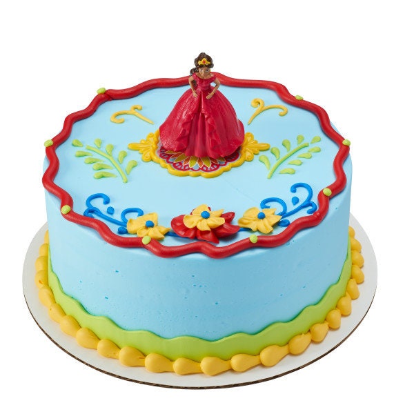 Elena of Avalor Cake Topper - Crown Princess Isabel Avalor Disney Birthday Party Cake Decoration - Kids Birthday Decoset Craft Supply