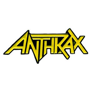 ANTHRAX Logo Lapel Pin - 1.25 Inch - American Heavy Metal Band Anthrax Craft Supply
