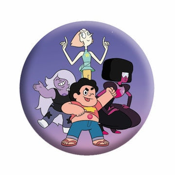 STEVEN UNIVERSE Group Pinback Button Badge - Cartoon Network Animation Anime Series - Round 1.25" Button Craft Supply